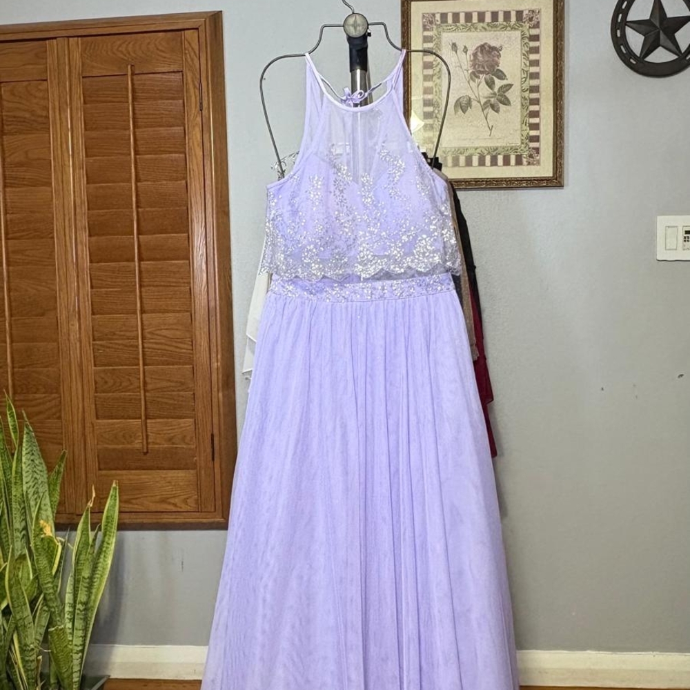 Elegant Lavender Kids Formal Dress